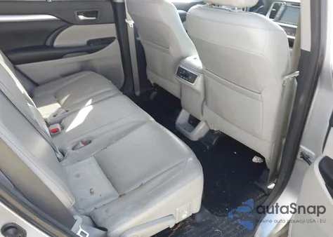 2016 Toyota Highlander Xle V6 from USA, damaged, VIN 5TDKKRFH3GS500620